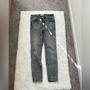 ZARA grey skinny jeans
